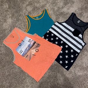 NEVER WORN 3 Tanks! Bundle!!